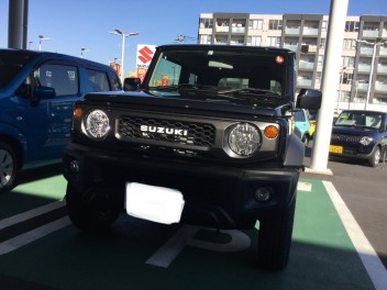 祝！ジムニーシエラご納車